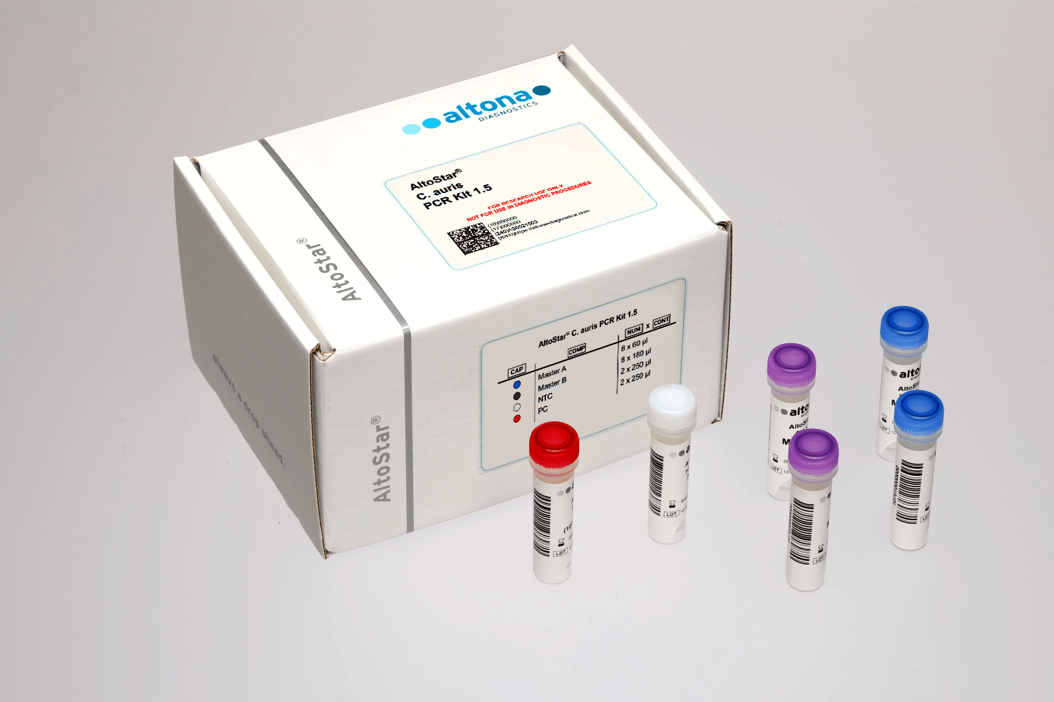 AltoStar C. auris PCR Kit 1.5 RUO — altona Diagnostics GmbH product image