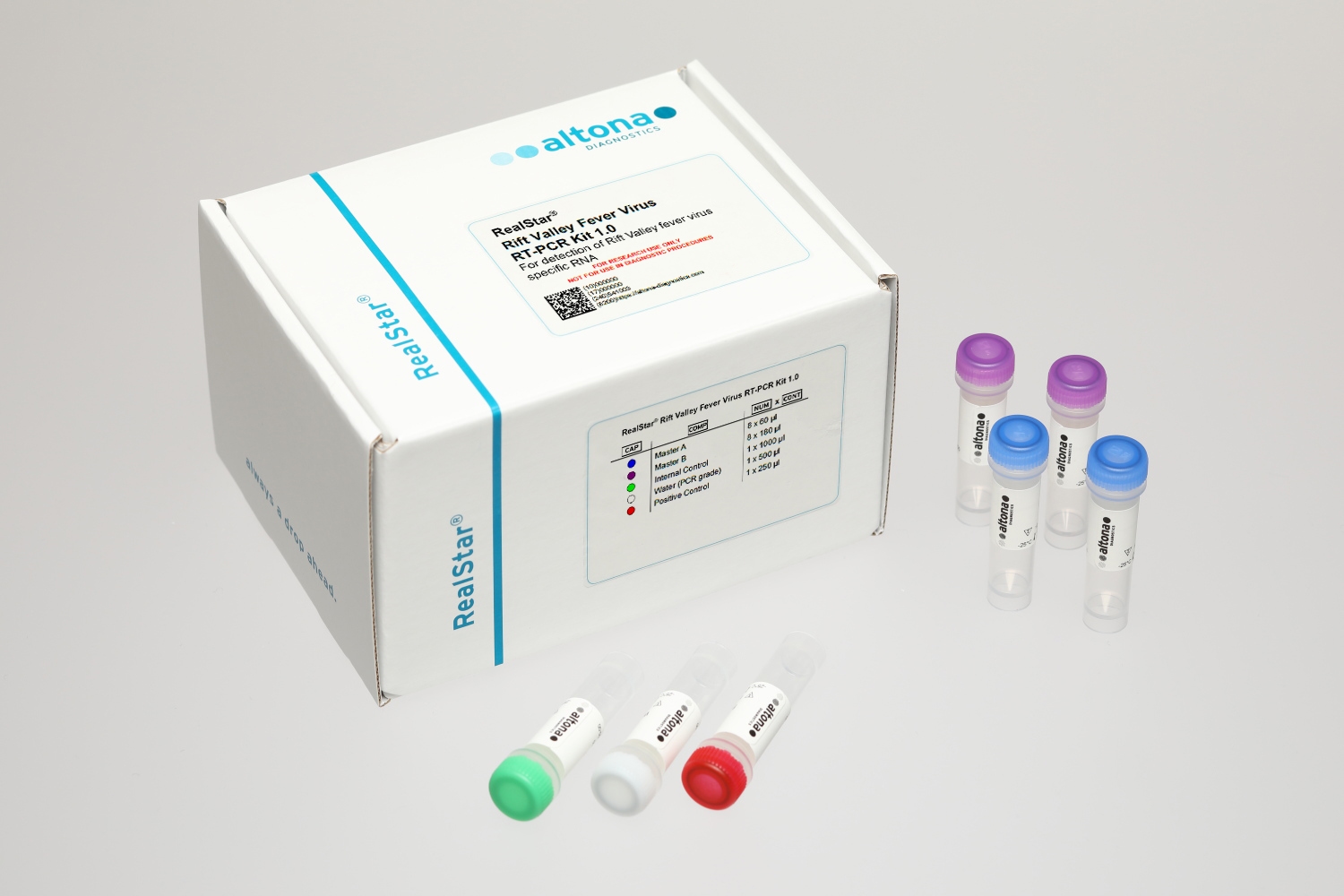 RealStar Rift Valley Fever Virus RT-PCR Kit 1.0 RUO — altona Diagnostics GmbH product image