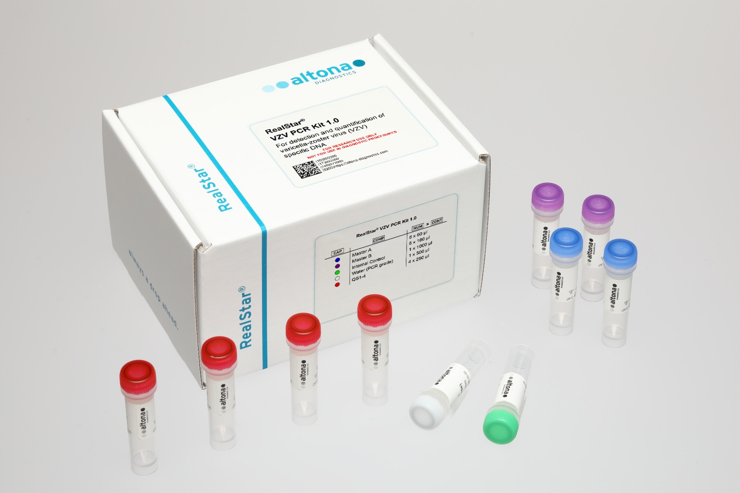 RealStar VZV PCR Kit 1.0 RUO — altona Diagnostics GmbH product image