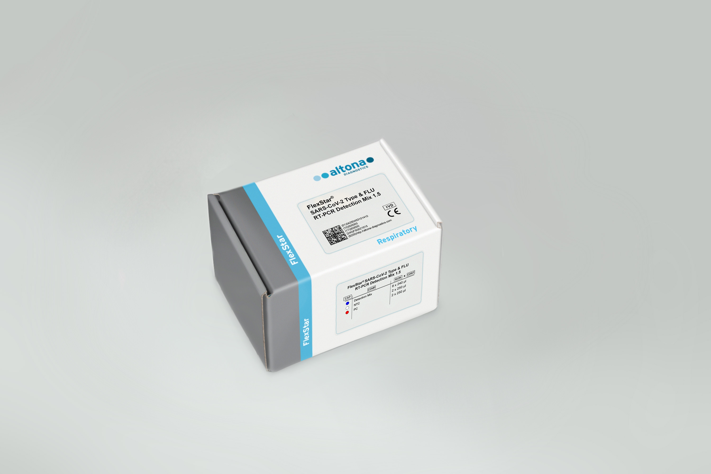 FlexStar SARS-CoV-2 Type & FLU RT-PCR Detection Mix 1.5 — altona Diagnostics GmbH product image