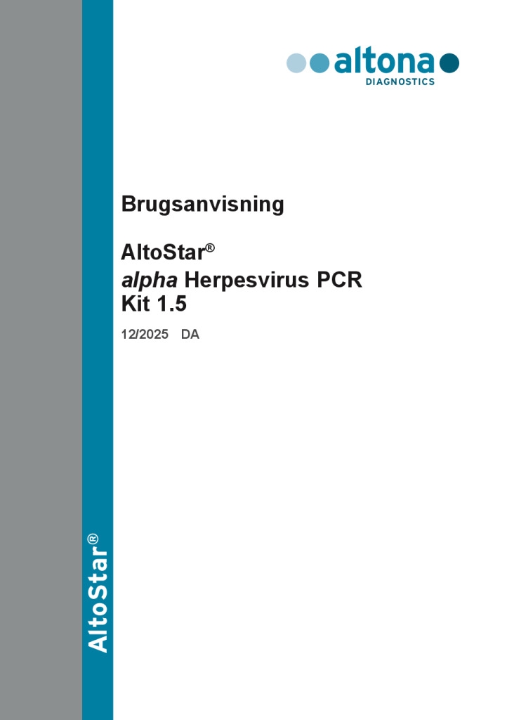 AltoStar alpha Herpesvirus PCR Kit 1.5 — altona Diagnostics GmbH product image