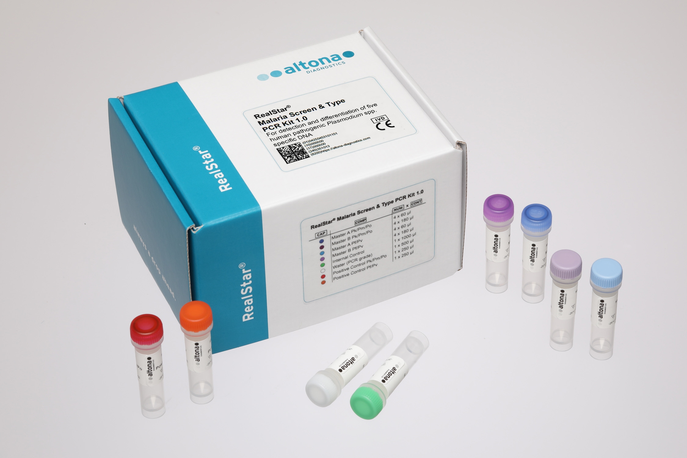 RealStar Malaria Screen & Type PCR Kit 1.0 — altona Diagnostics GmbH product image