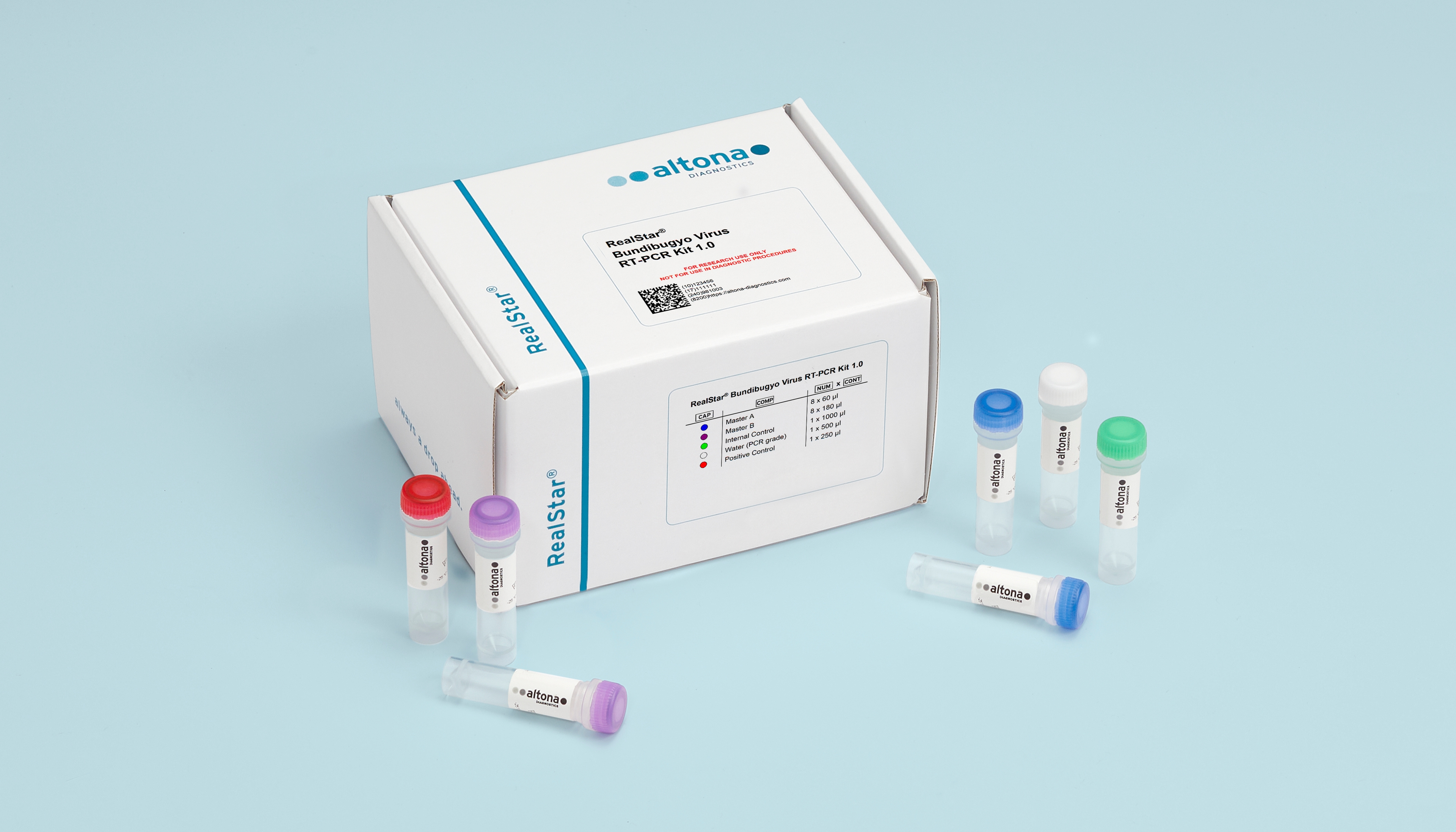 RealStar Bundibugyo Virus RT-PCR Kit 1.0 RUO — altona Diagnostics GmbH product image