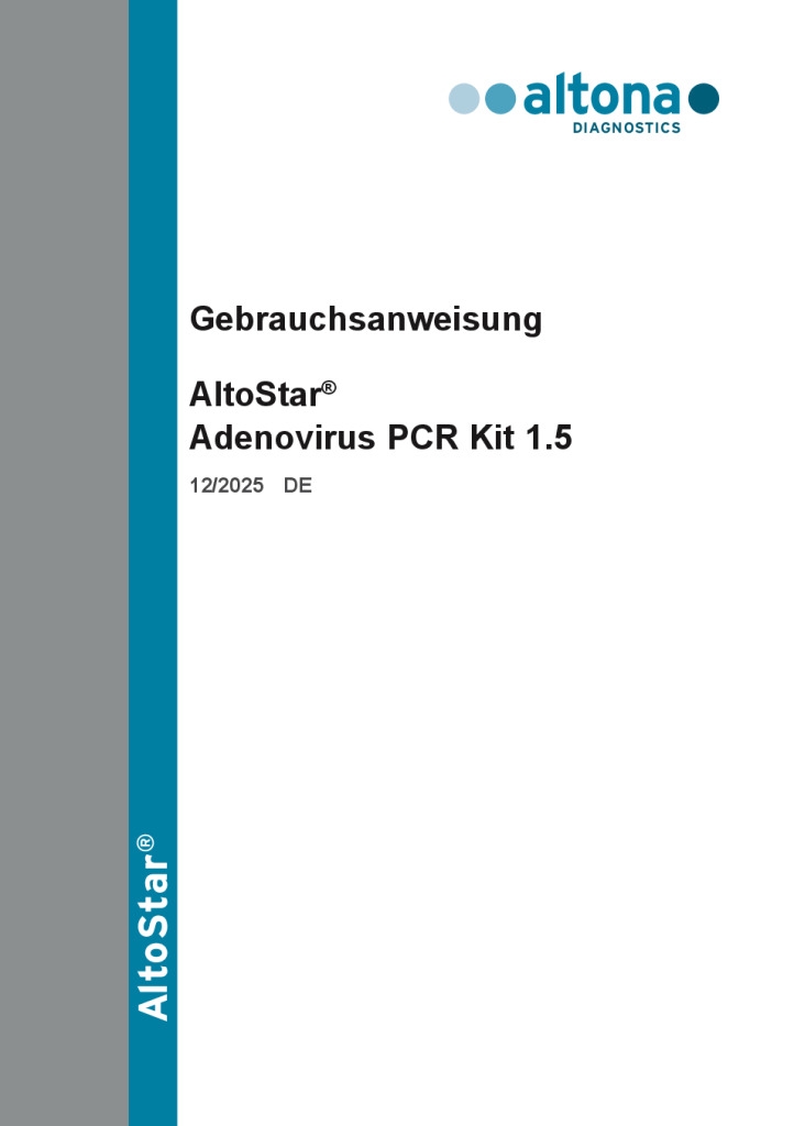 AltoStar Adenovirus PCR Kit 1.5 — altona Diagnostics GmbH product image