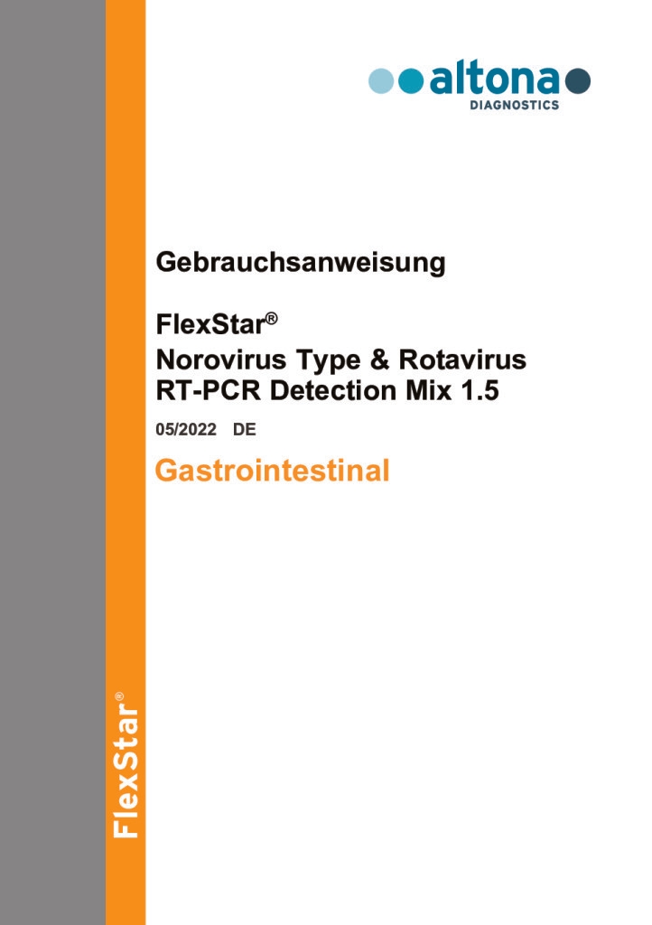 FlexStar Norovirus Type & Rotavirus RT-PCR Detection Mix 1.5 — altona Diagnostics GmbH product image
