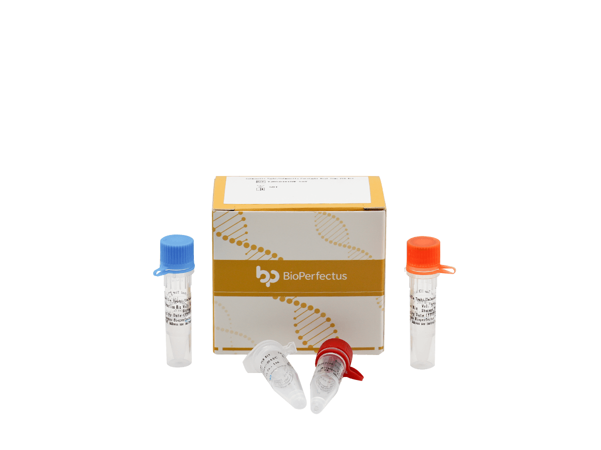 Salmonella Typhi/Salmonella Paratyphi Real Time PCR Kit — Jiangsu Bioperfectus Technologies Co., Ltd. product image