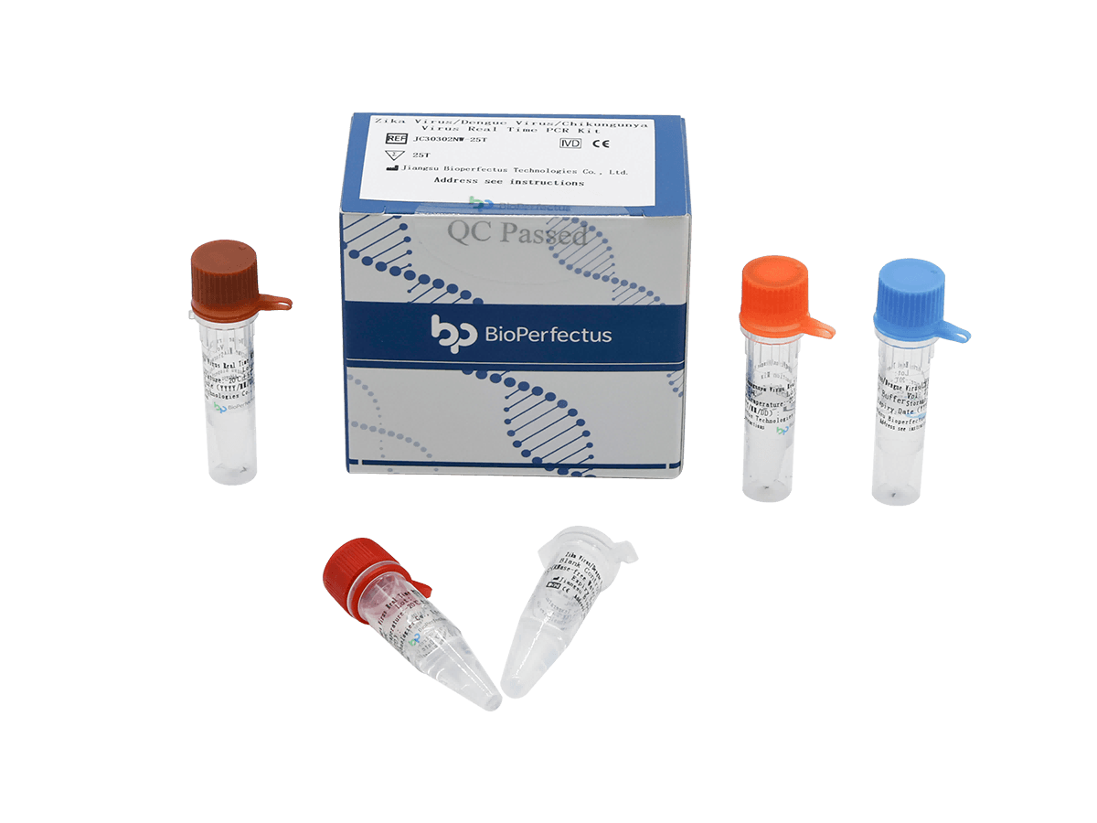 Zika Virus / Dengue Virus / Chikungunya Virus Real Time PCR Kit — Jiangsu Bioperfectus Technologies Co., Ltd. product image