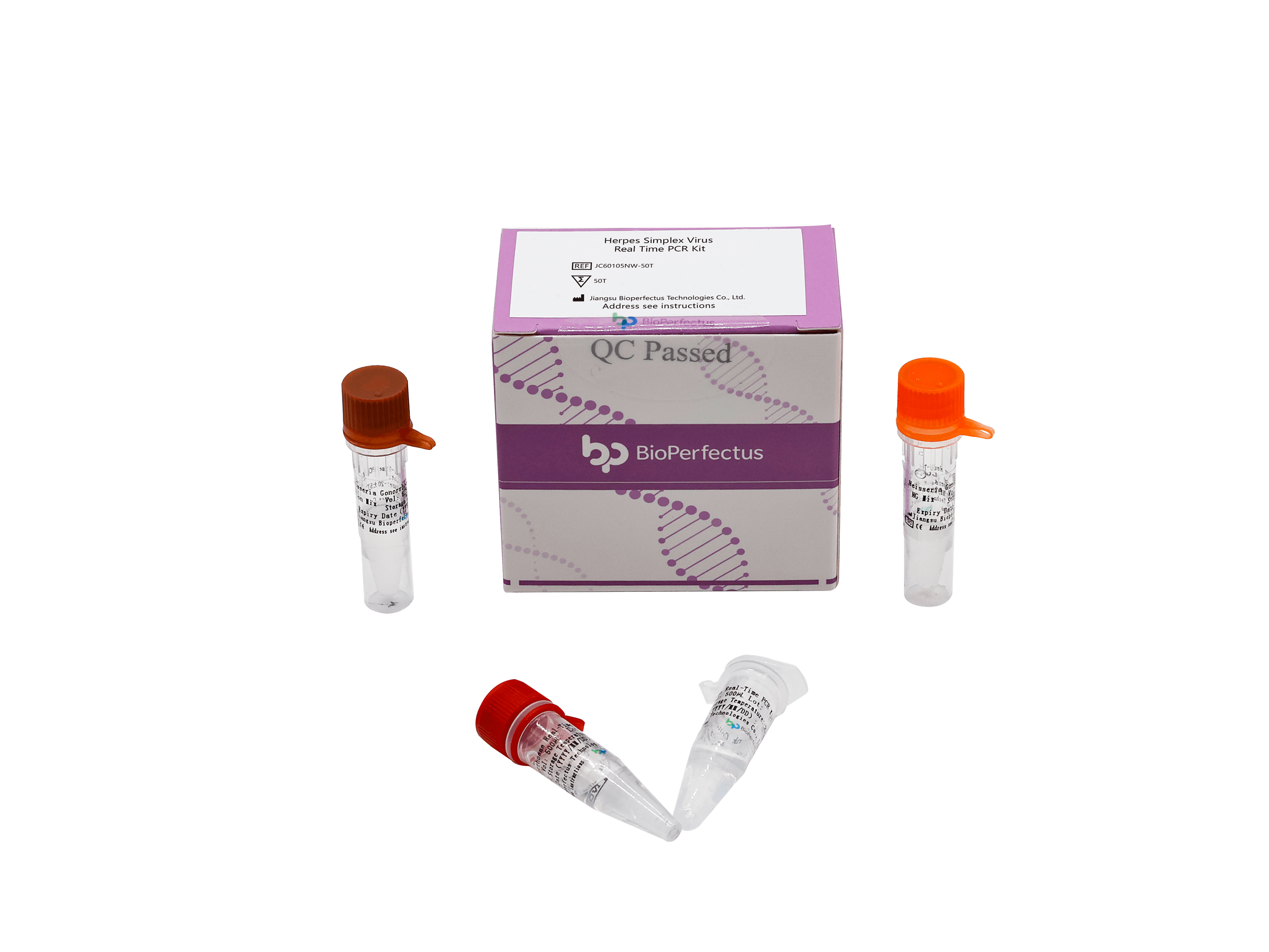 Herpes Simplex Virus Real Time PCR Kit — Jiangsu Bioperfectus Technologies Co., Ltd. product image