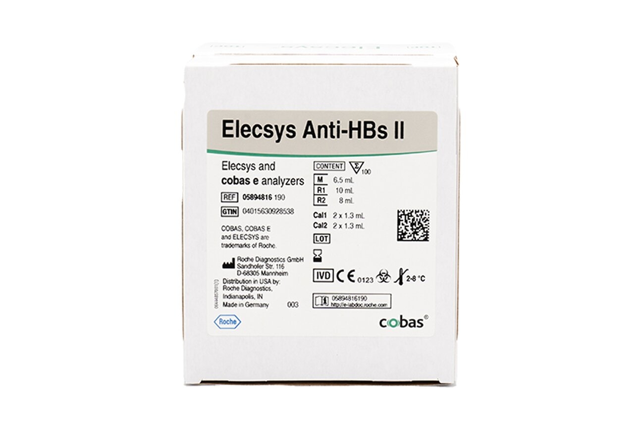 Elecsys Anti-HBs II — Roche Diagnostics product image