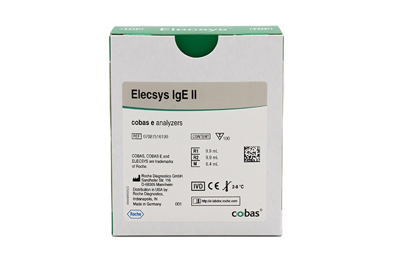 Elecsys IgE II — Roche Diagnostics product image