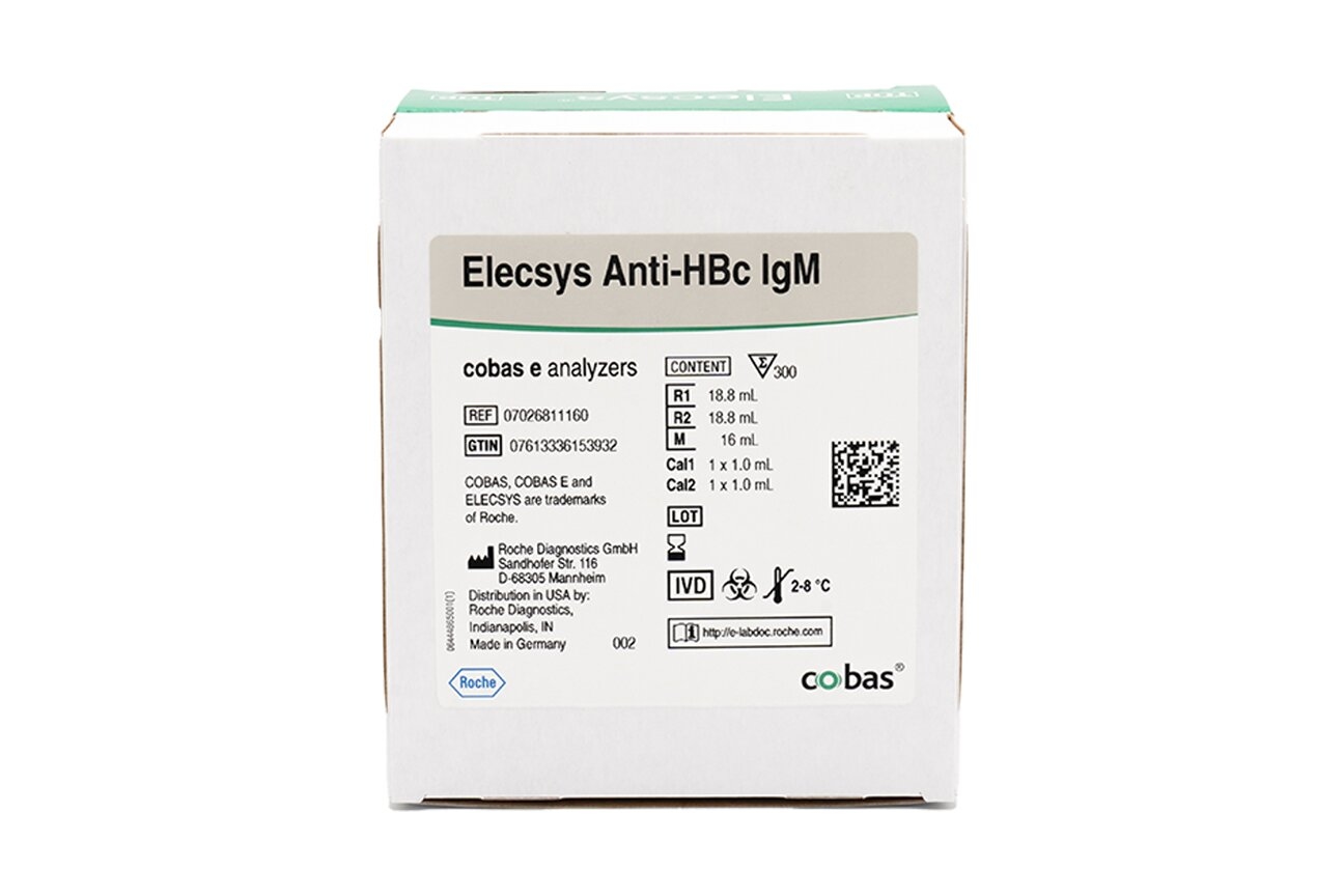 Elecsys Anti-HBc IgM — Roche Diagnostics product image