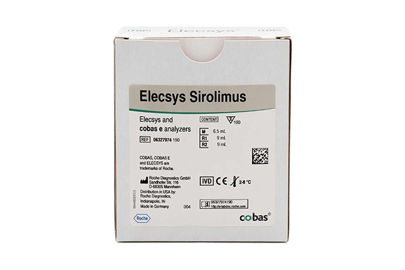Elecsys Sirolimus — Roche Diagnostics product image