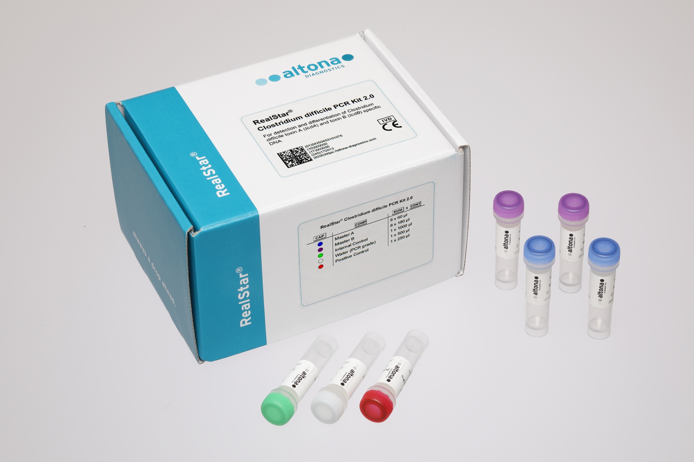 RealStar Clostridium difficile PCR Kit 2.0 — altona Diagnostics GmbH product image