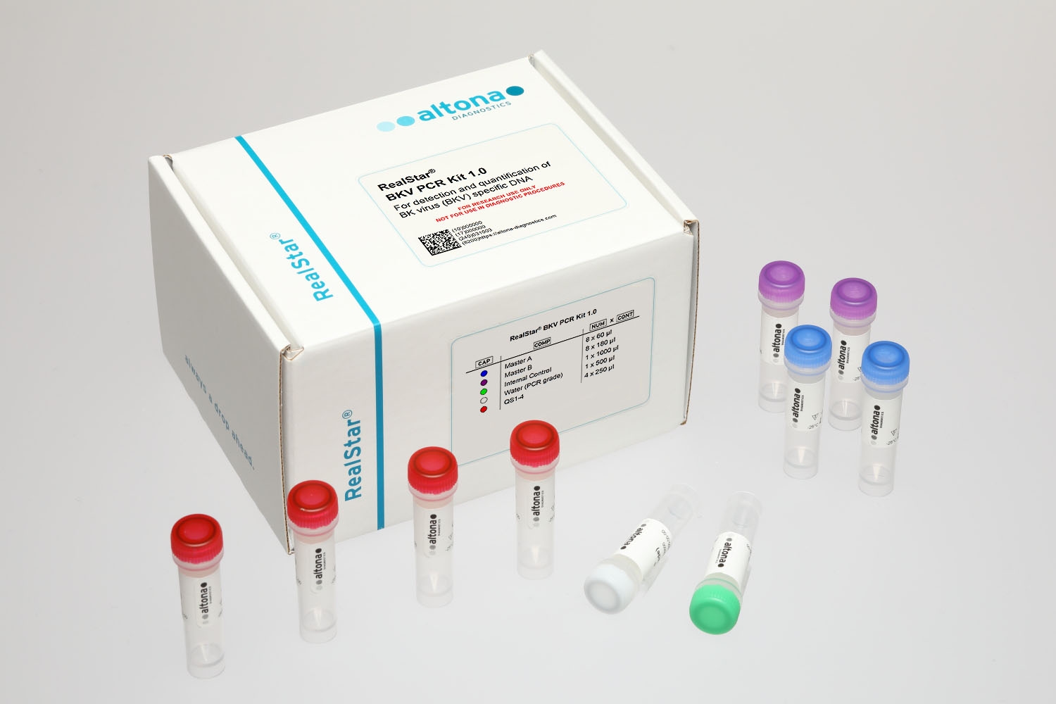 RealStar BKV PCR Kit 1.0 RUO — altona Diagnostics GmbH product image