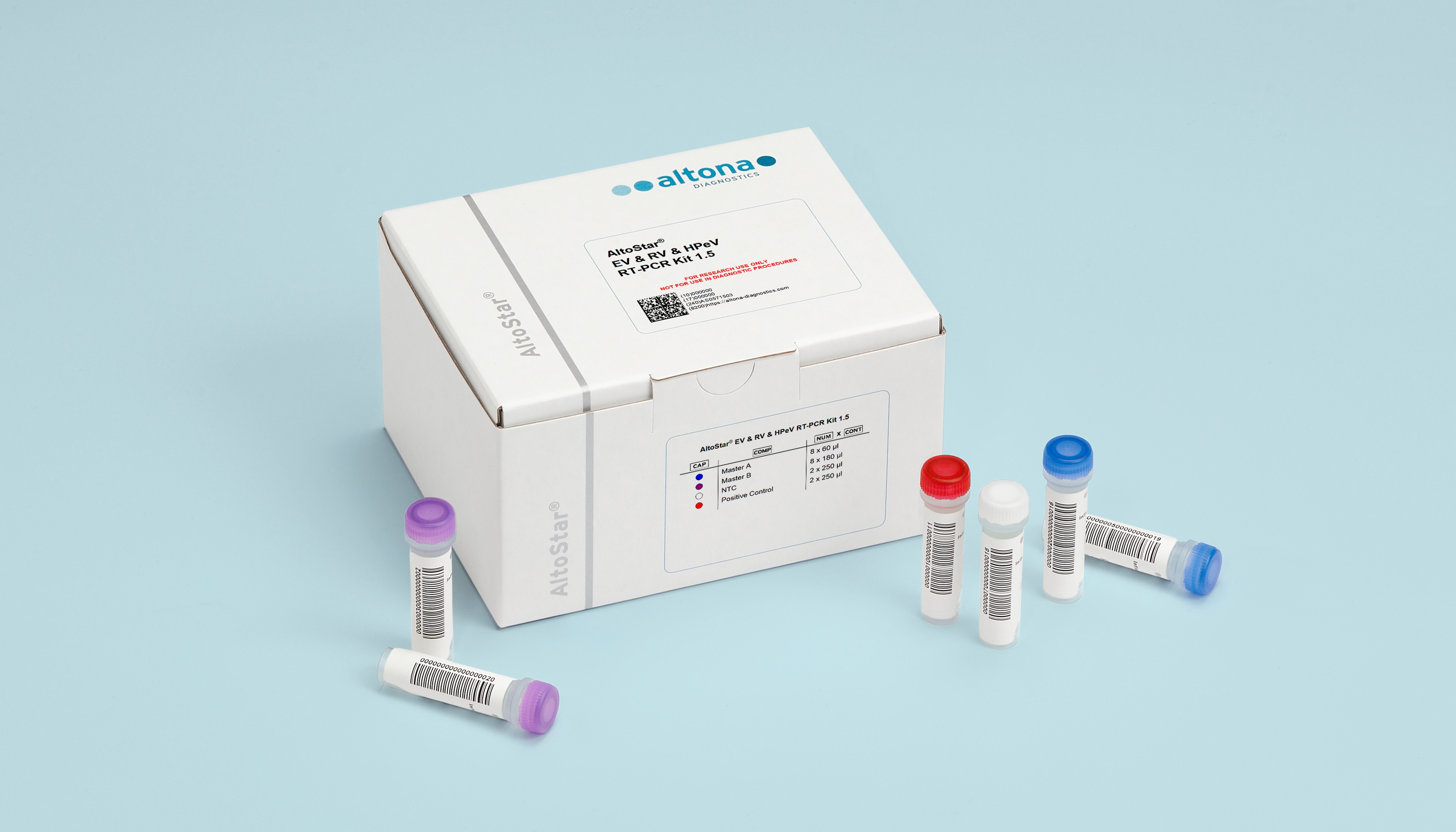 AltoStar EV & RV & HPeV RT-PCR Kit 1.5 RUO — altona Diagnostics GmbH product image