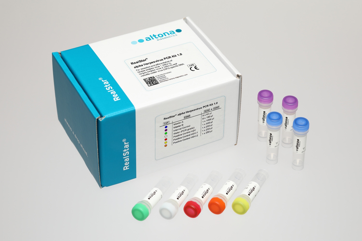 RealStar alpha Herpesvirus PCR Kit 1.0 — altona Diagnostics GmbH product image