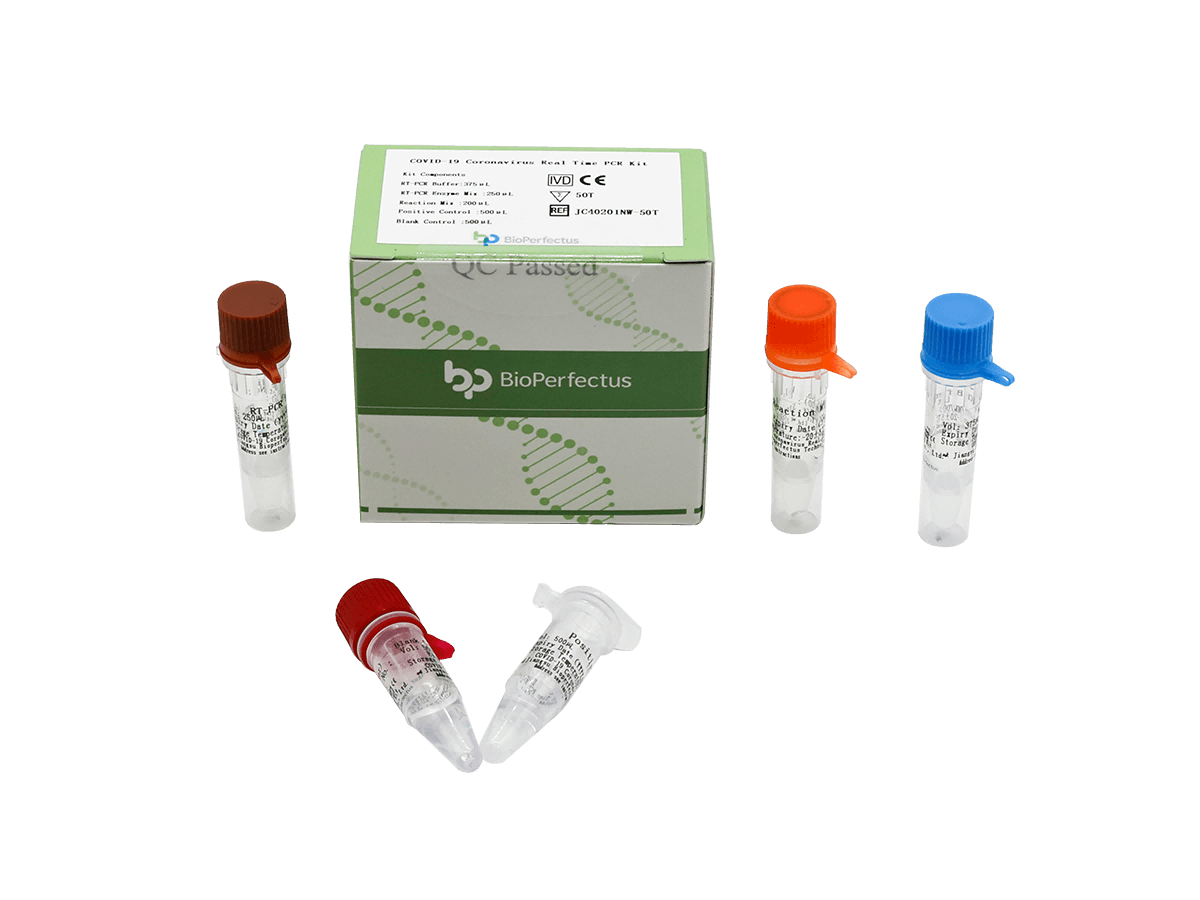 COVID-19 Coronavirus Real Time PCR Kit — Jiangsu Bioperfectus Technologies Co., Ltd. product image