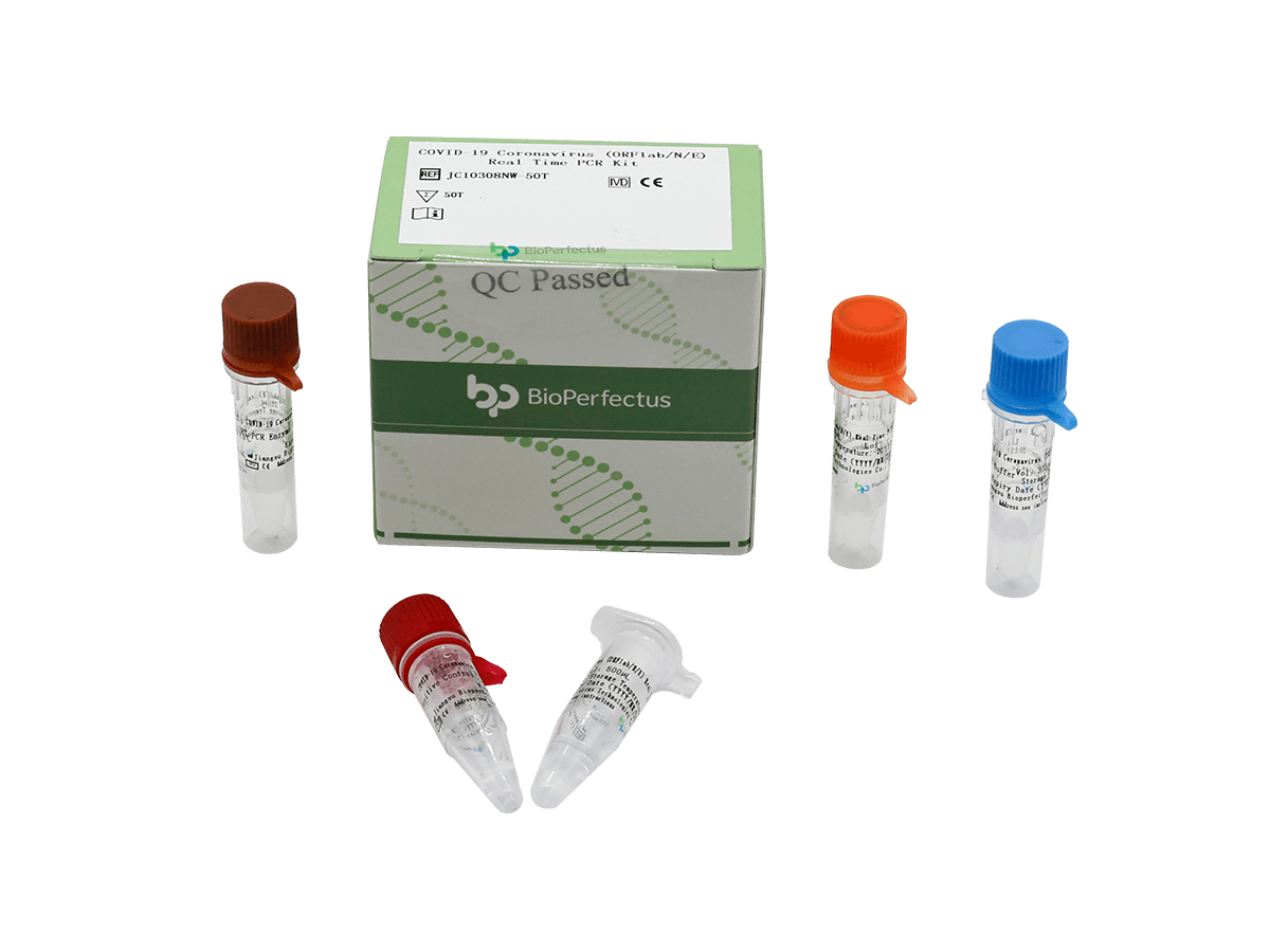 COVID-19 Coronavirus (ORF1ab/N/E) Real Time PCR Kit — Jiangsu Bioperfectus Technologies Co., Ltd. product image