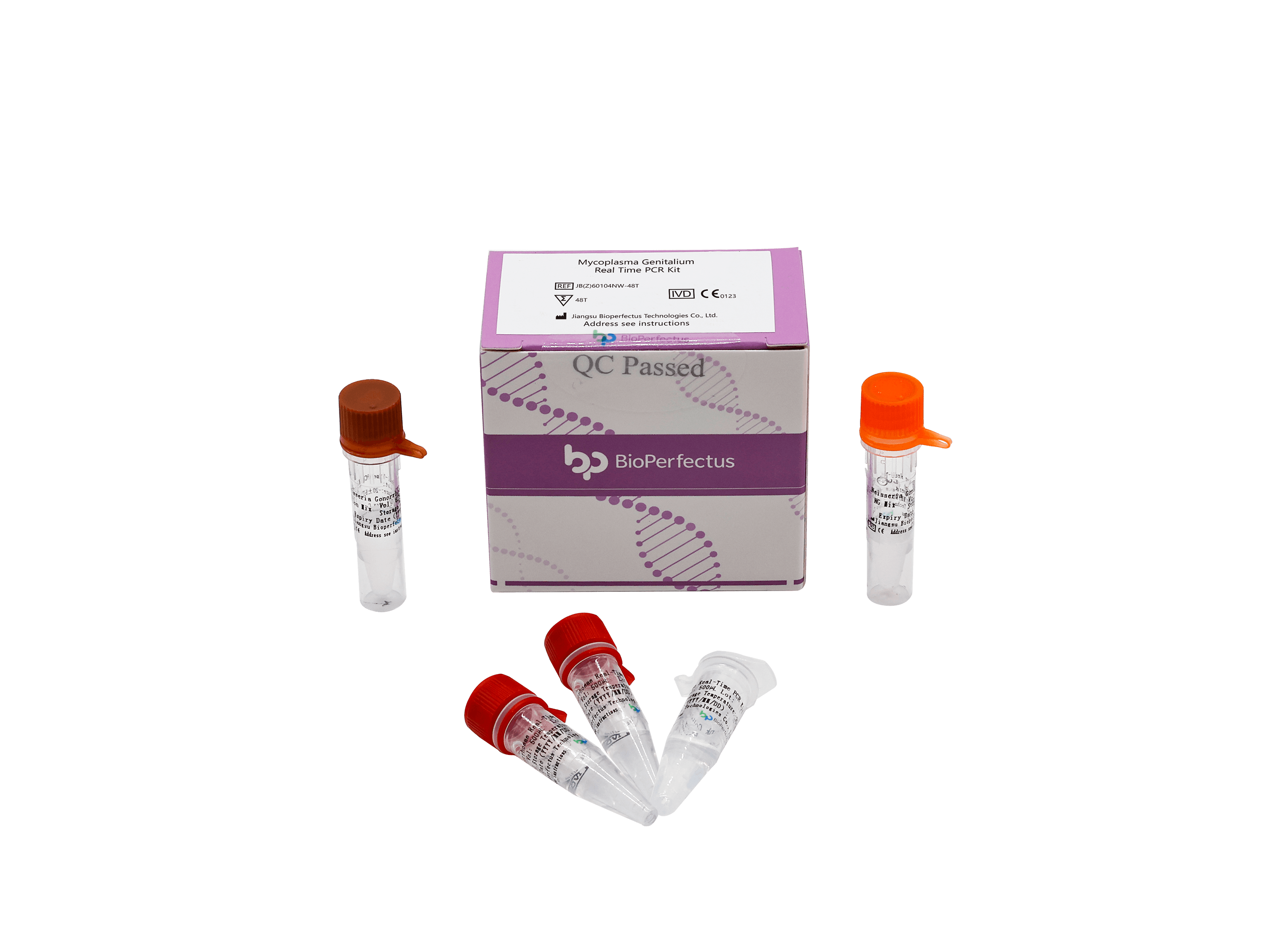 Mycoplasma Genitalium Real Time PCR Kit — Jiangsu Bioperfectus Technologies Co., Ltd. product image