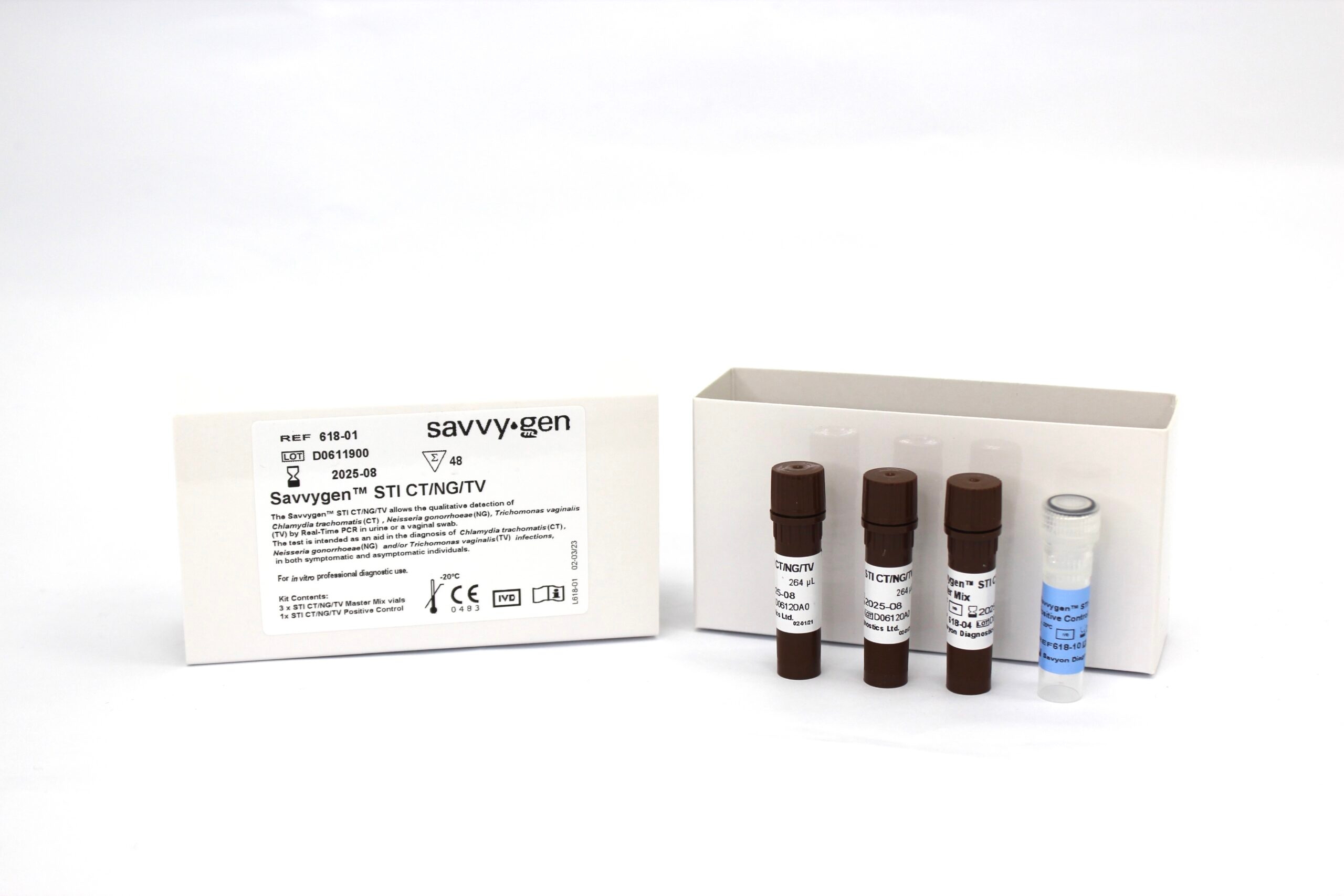 Savvygen STI CT/NG/TV — Savyon Diagnostics Ltd. product image