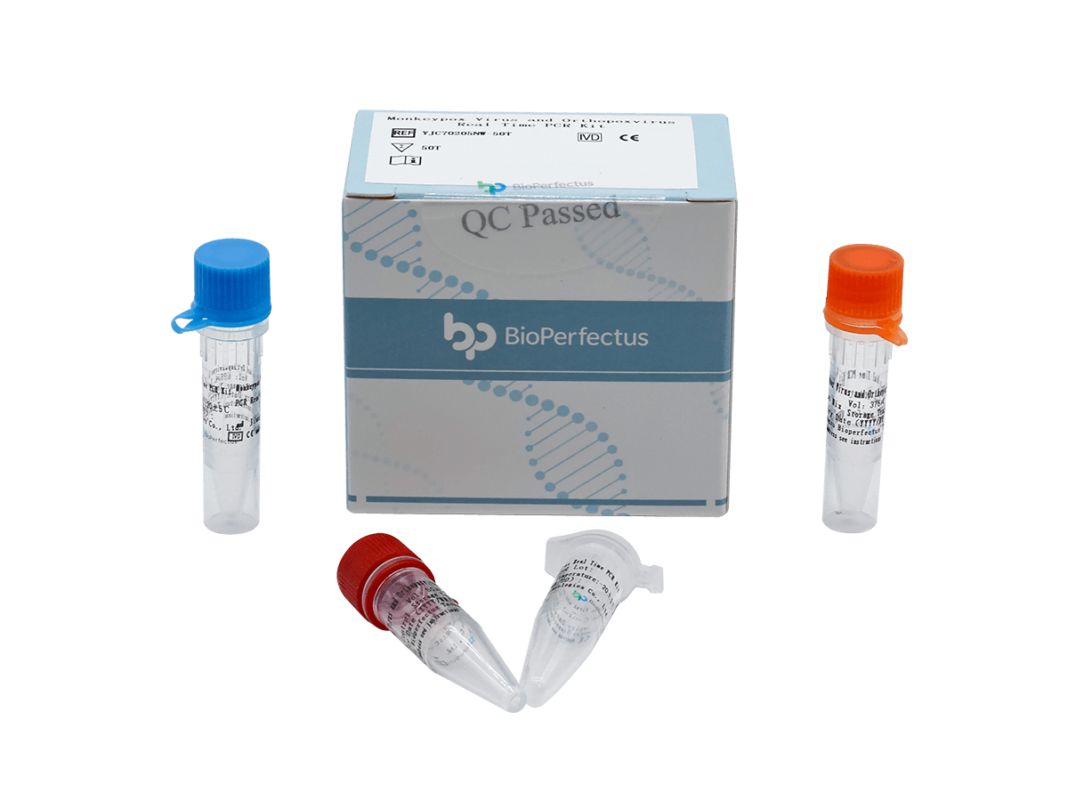 Monkeypox Virus and Orthopoxvirus Real Time PCR Kit — Jiangsu Bioperfectus Technologies Co., Ltd. product image