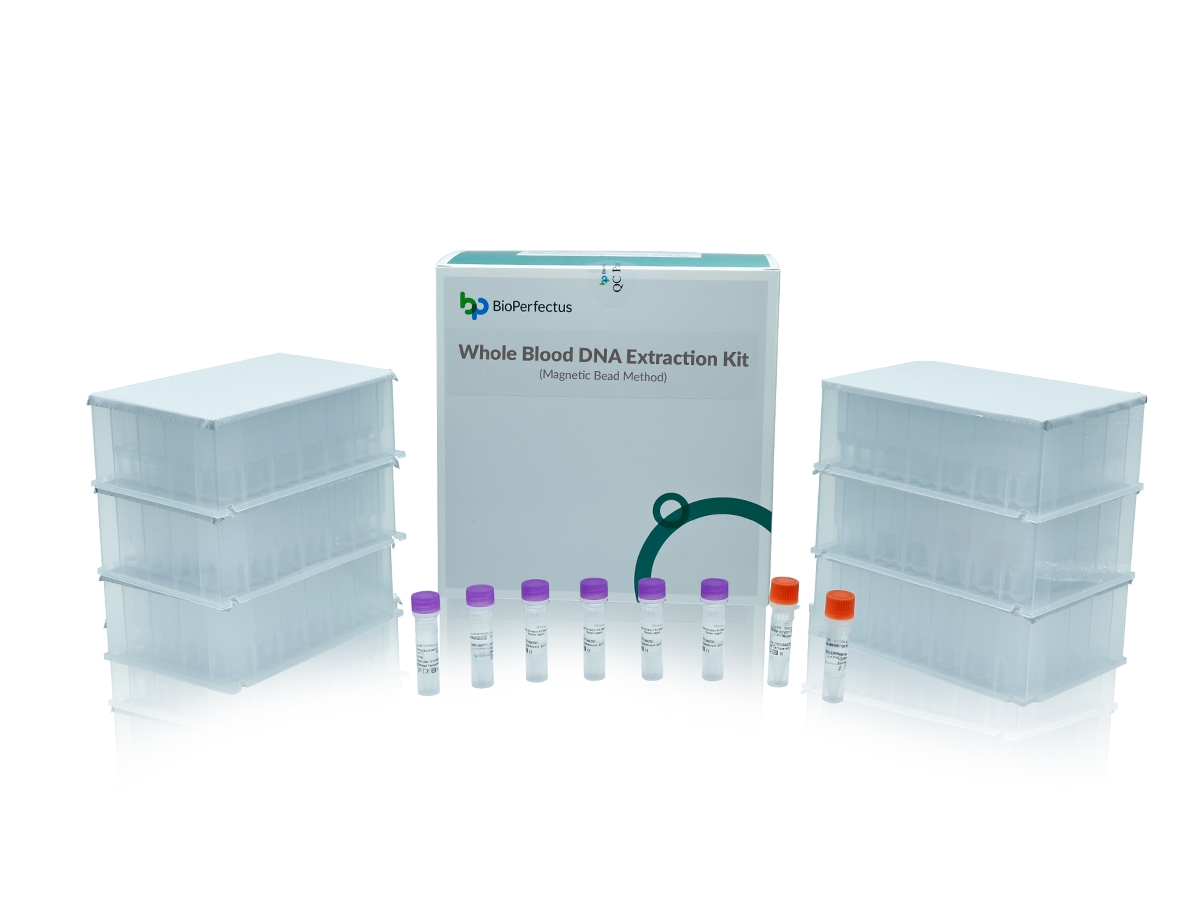 Whole Blood DNA Extraction Kit (Magnetic Bead Method) — Jiangsu Bioperfectus Technologies Co., Ltd. product image